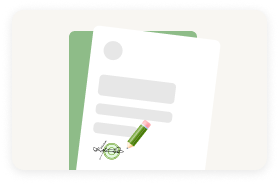 Sign off on contracts